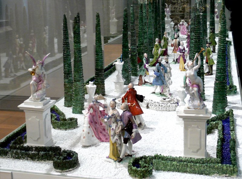 Nymphenburg Tafelaufsatz Garten 花园桌面装饰组